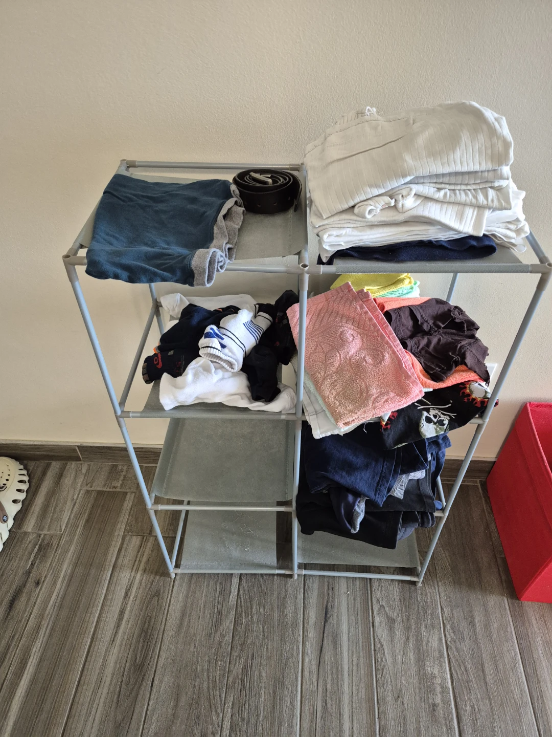Portable Fabric closet organizer