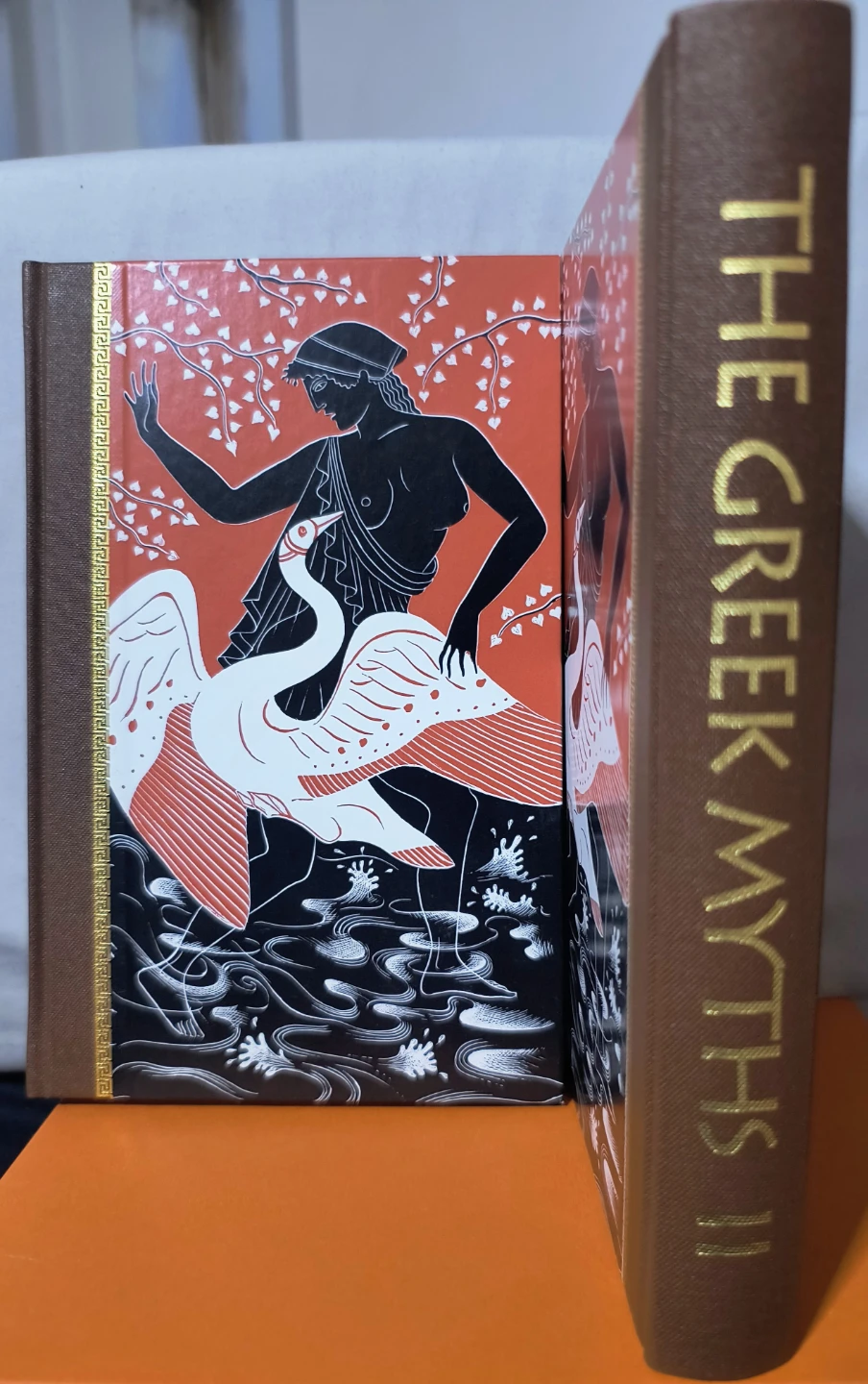 The Greek Myths, Volumes I & II, Hardback w/ case 2002 like new