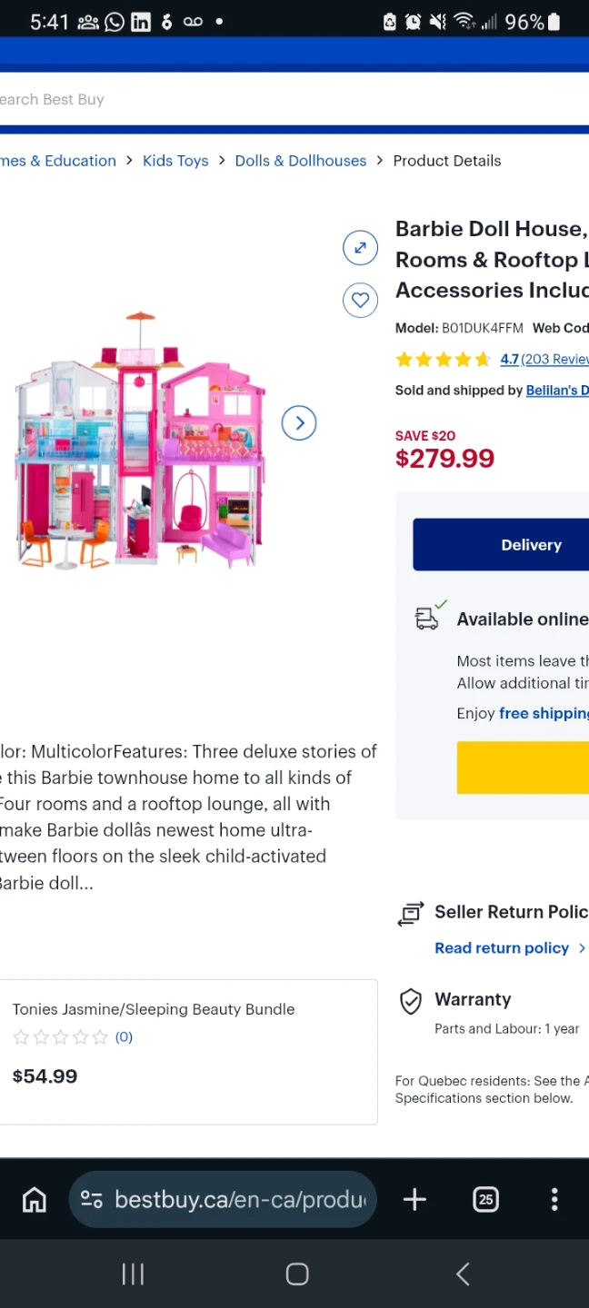 Barbie Doll House, Four Rooms & Rooftop Lounge