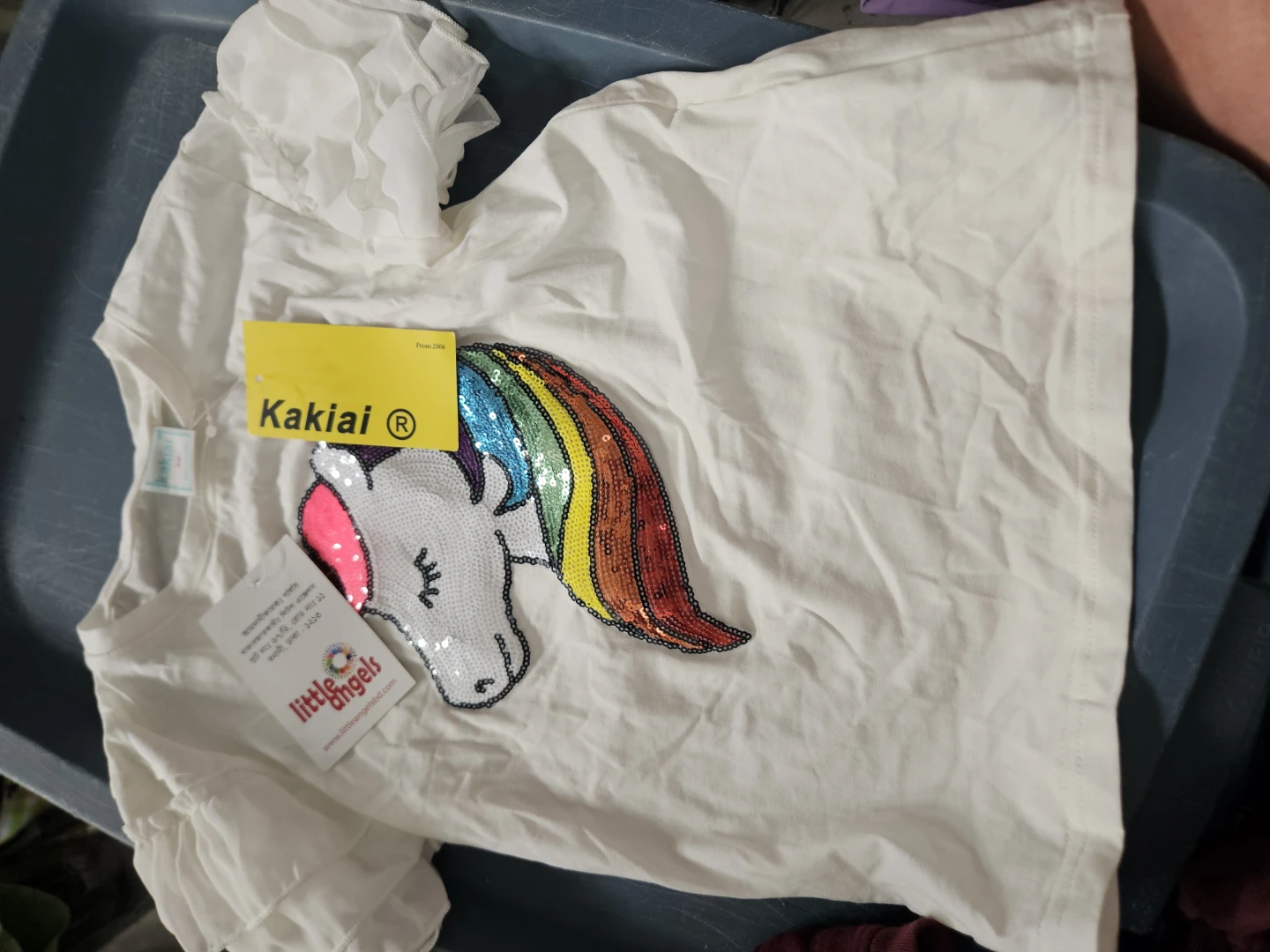 Kakai T-Shirt with Unicorn Design 5T