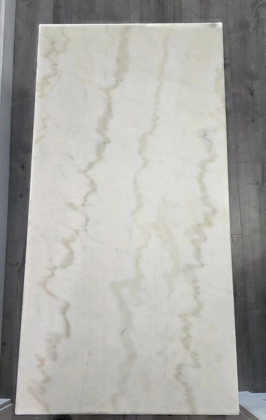 Marble top coffee table with gold legs