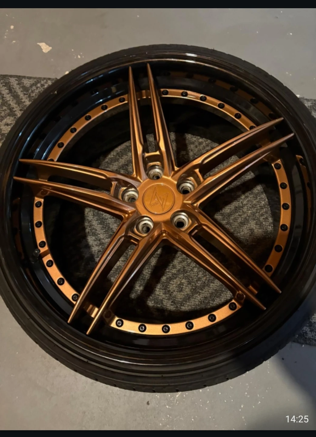 20" sentalle rims 5×112 rims pattern  and high performance tires