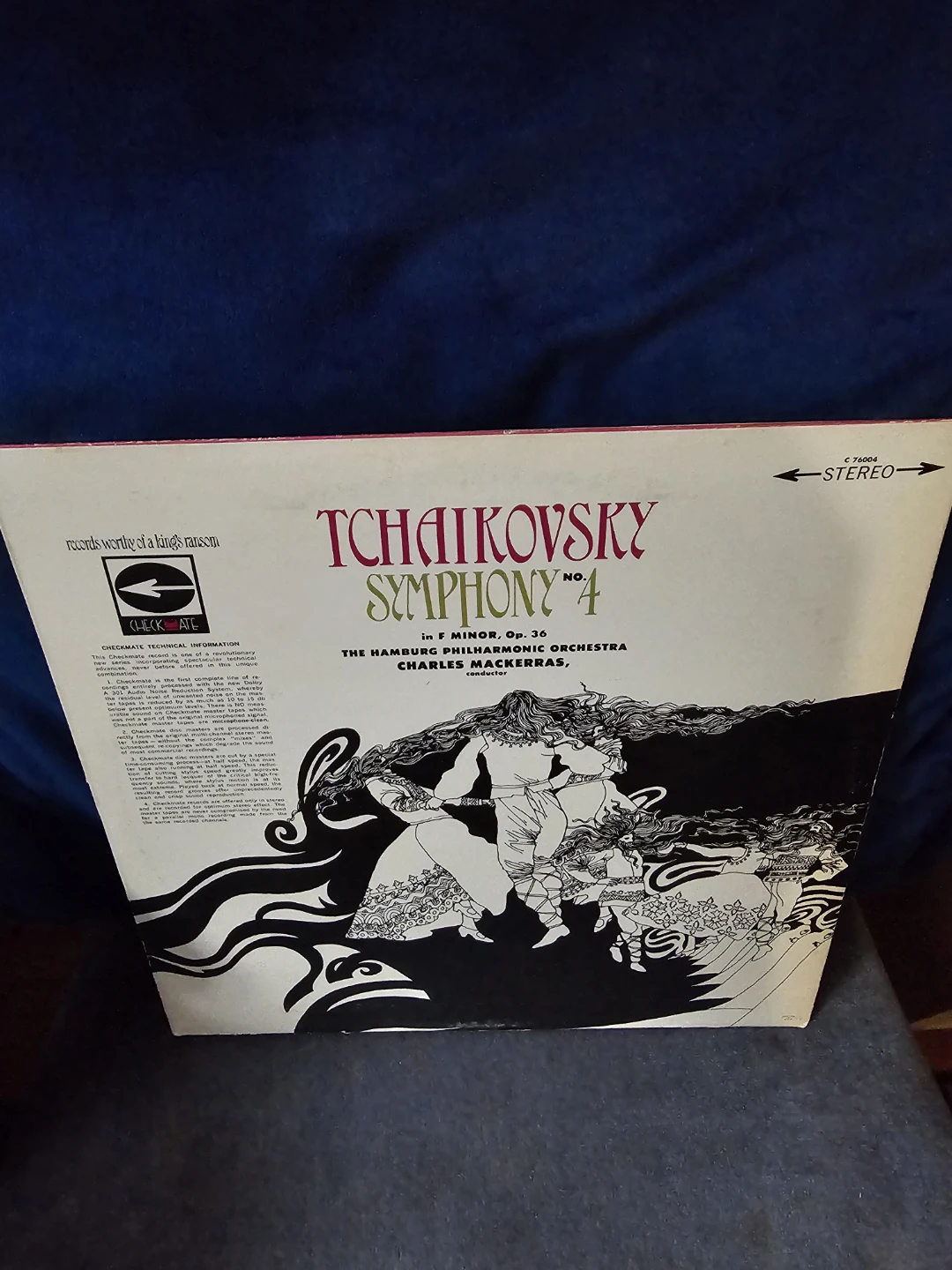 Tchaikovsky Symphony No. 4 Vinyl Record - photo 2