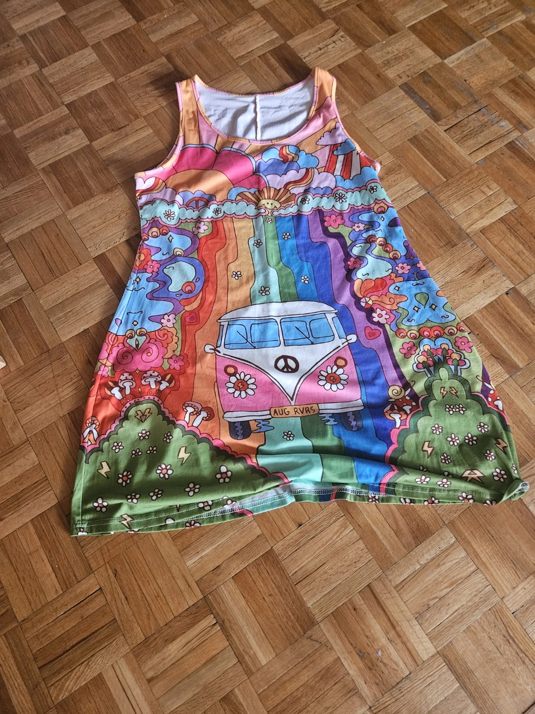 Hippie Van Rainbow Dress - photo 3