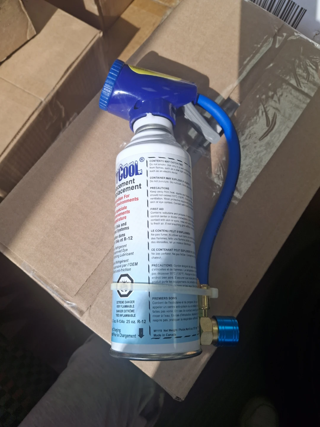 FrostyCool 134 Refrigerant Replacement - photo 2