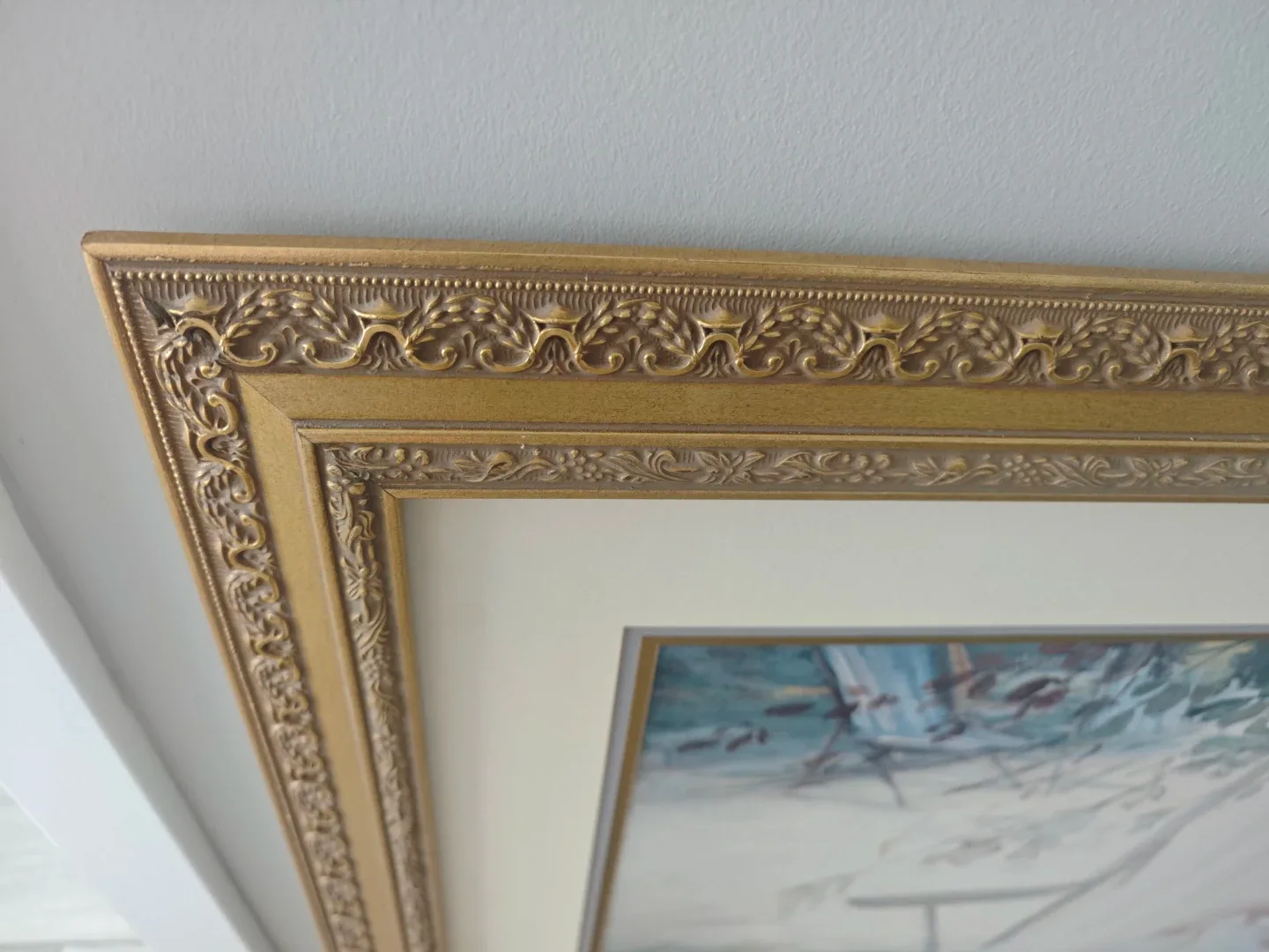 Framed Painting of Woman in Victorian Dress100.5cm*118.8cm - photo 4
