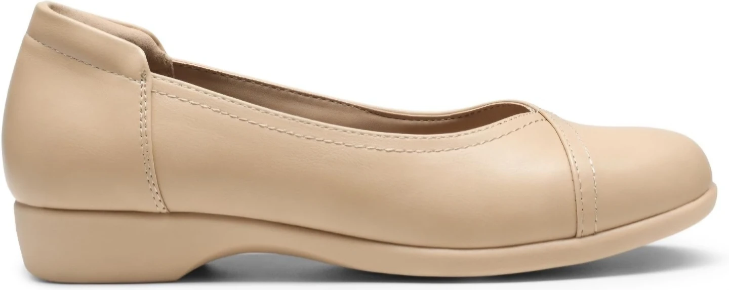 Women's Beige Ballet Flats Size 6 - photo 2