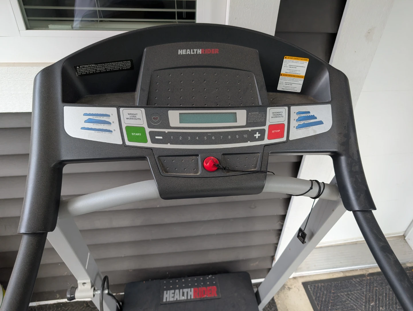 HealthRider Foldable Treadmill – Good Working Condition - photo 4
