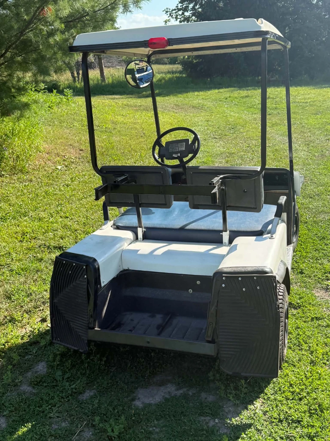 White EZGO Golf Cart - photo 3