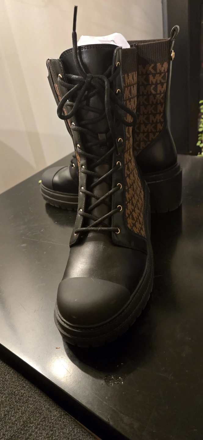 Michael Kors MK Logo Combat Boots - photo 3