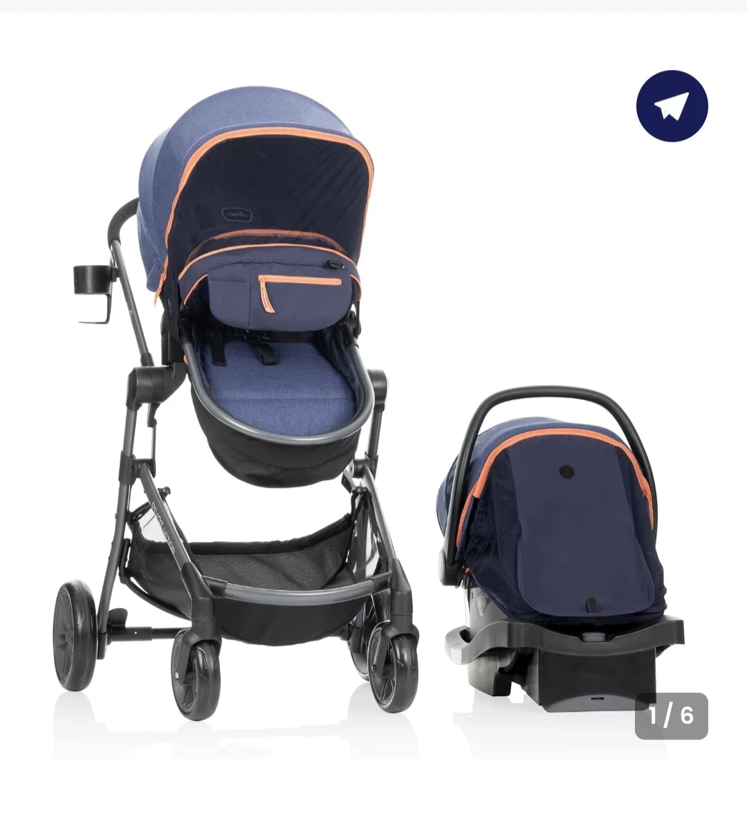 Evenflo Pivot Xpand Travel System