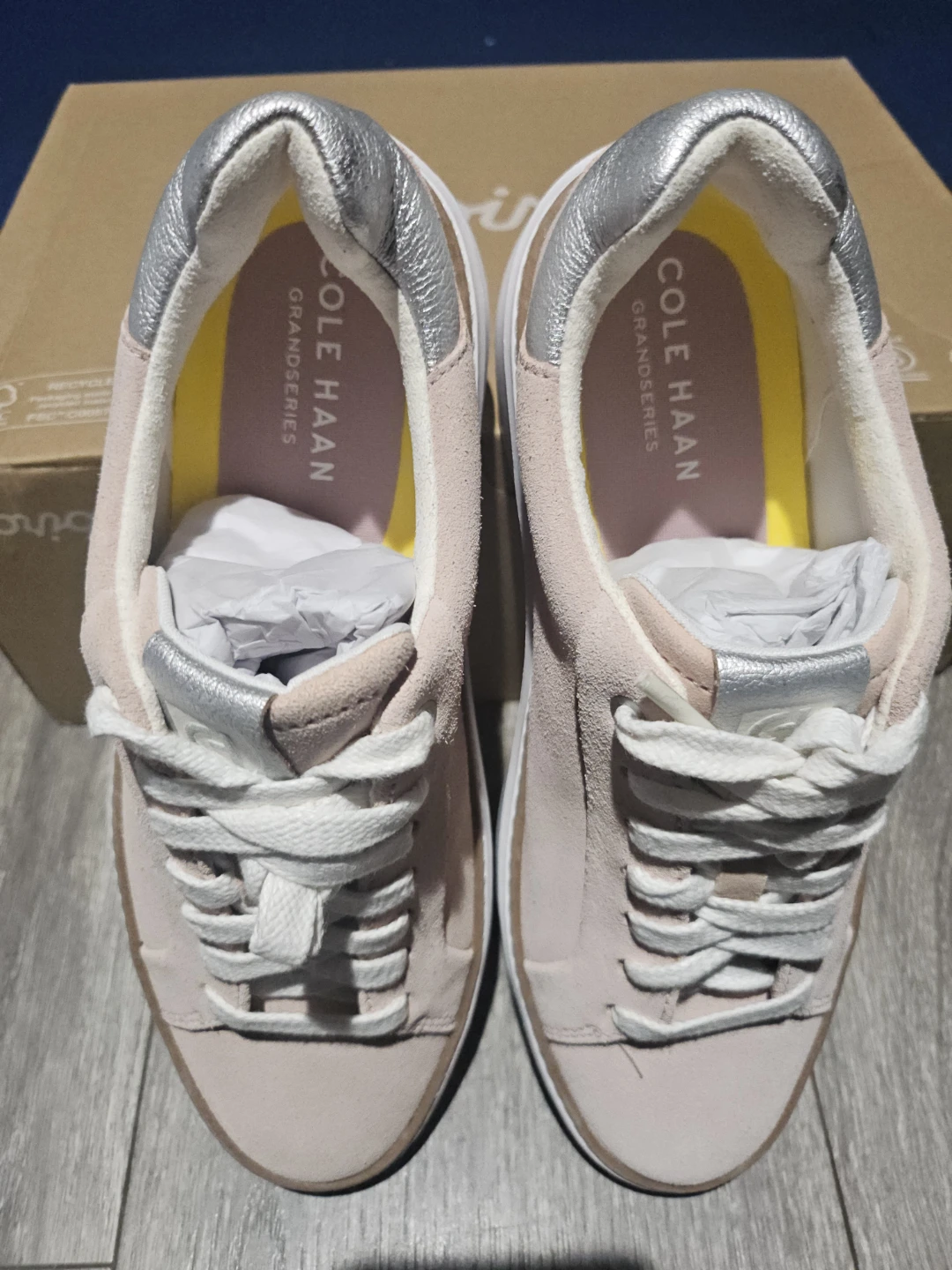 Cole Haan Grand Series Pink Suede Sneakers - photo 4