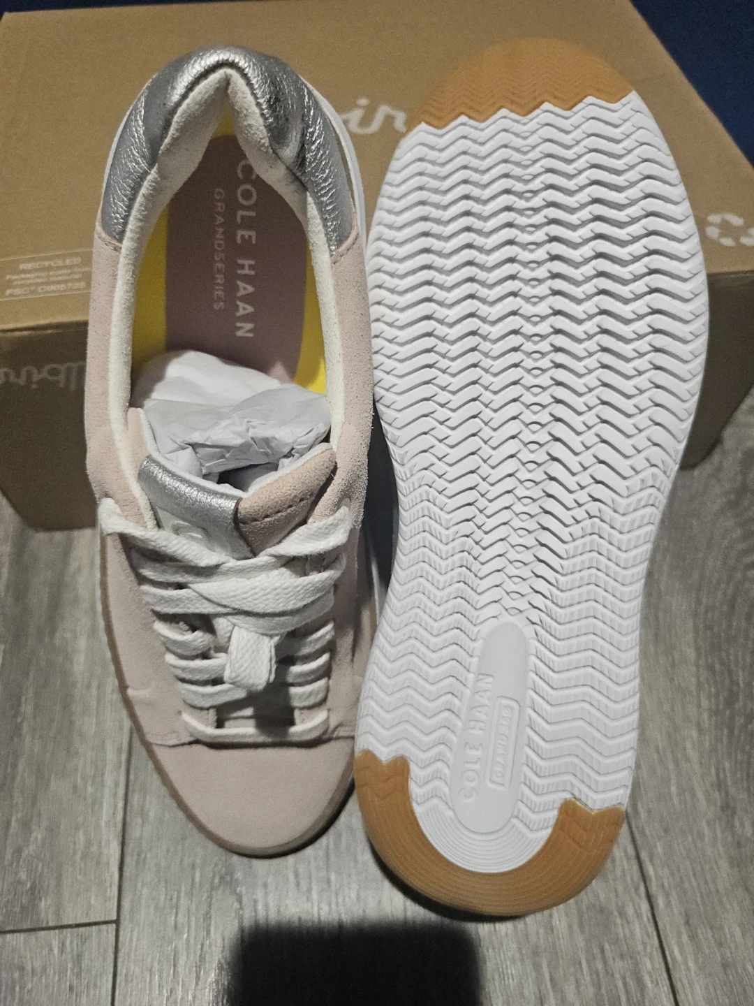 Cole Haan Grand Series Pink Suede Sneakers - photo 5