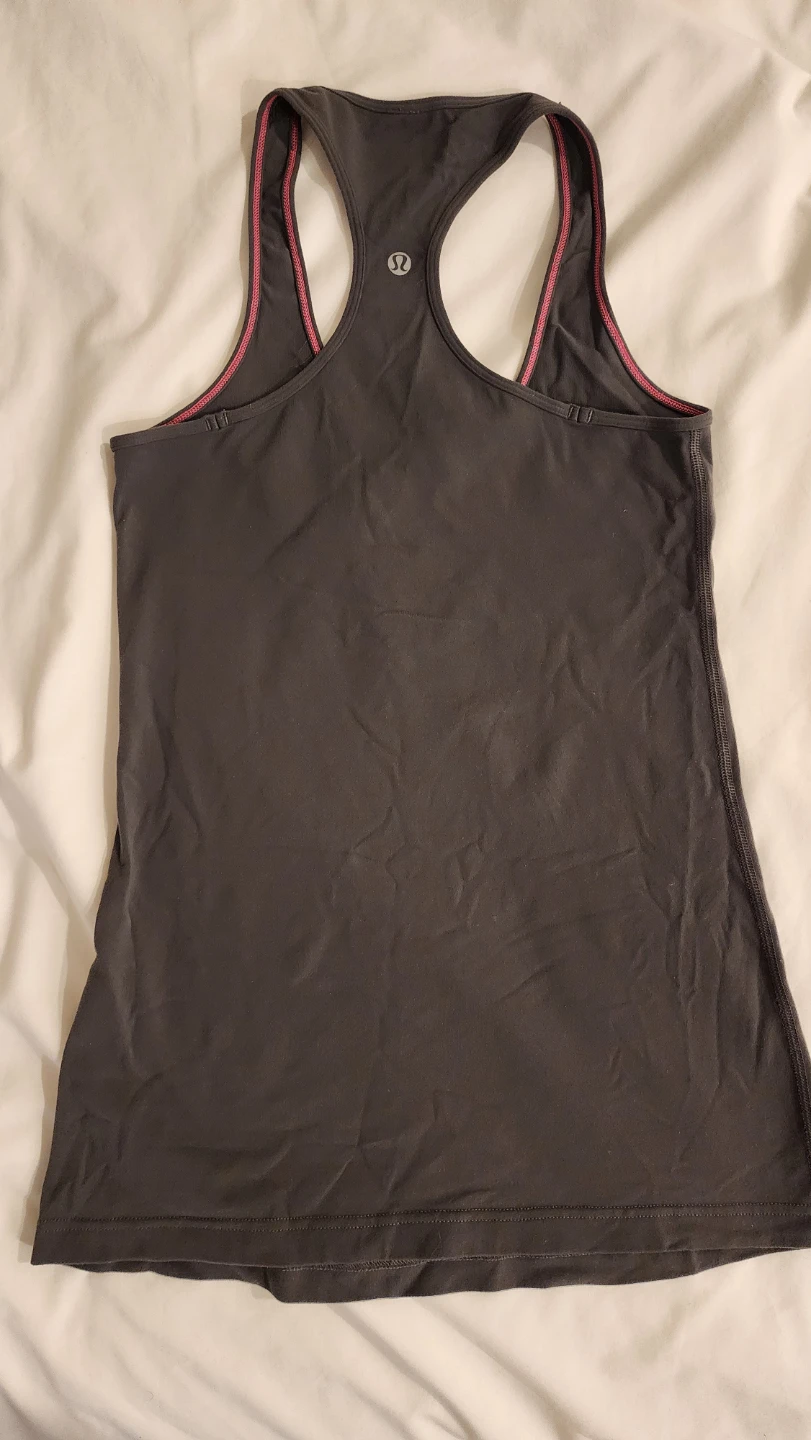 Lululemon Grey Racerback Tank Top