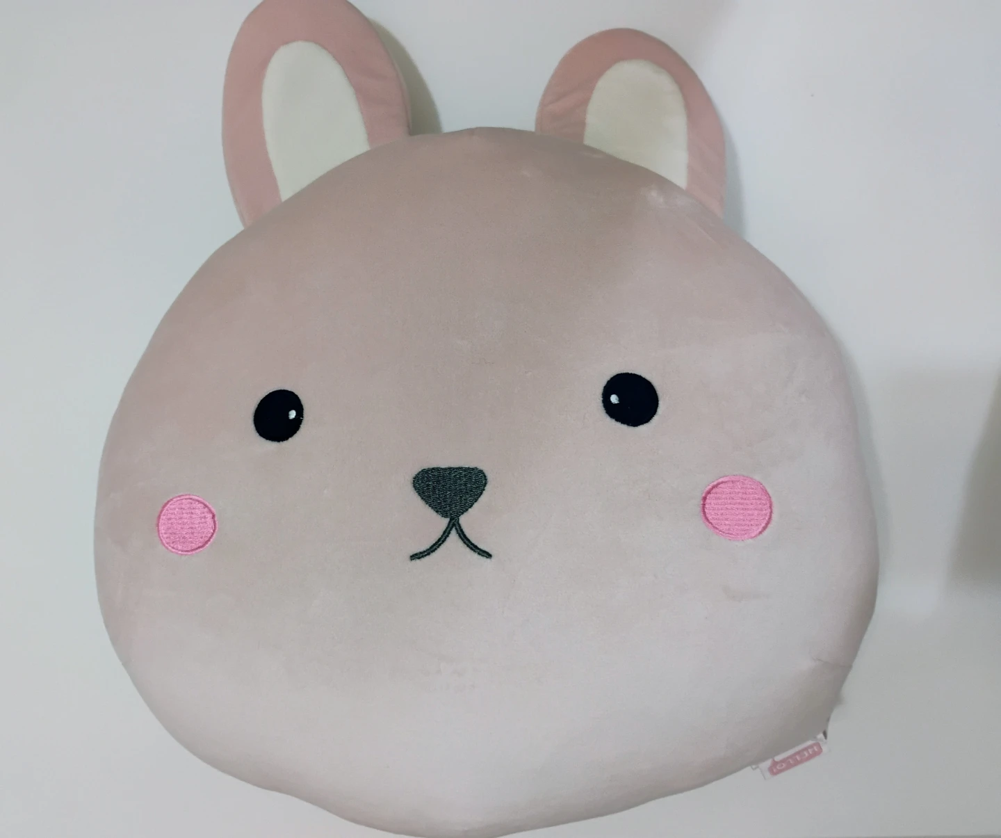 HELLO! Soft Touch Face Cushion/pillow/stuffed bunny