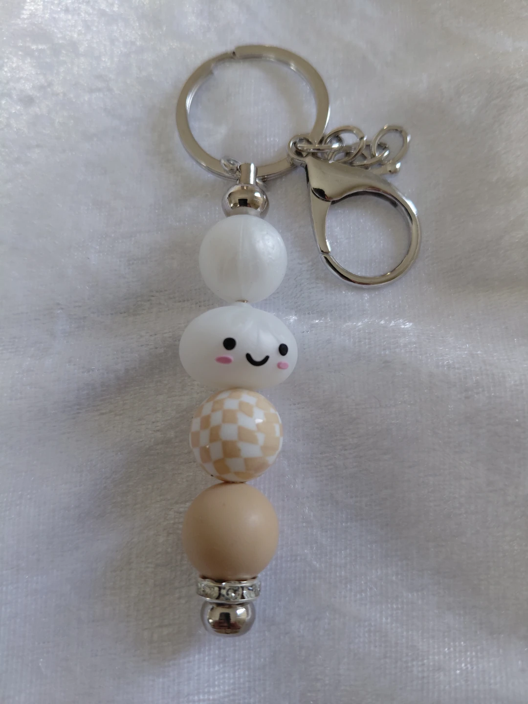 Kawaii Foodie Keychain - Steamed Bun & Beer - photo 2