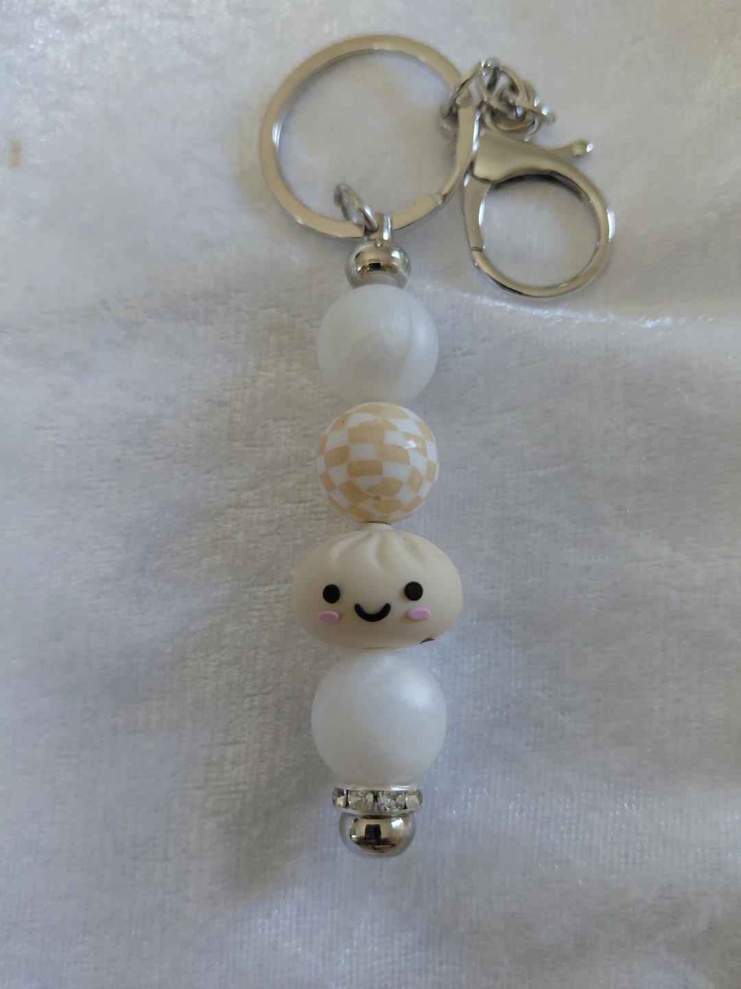 Kawaii Foodie Keychain - Steamed Bun & Beer - photo 4
