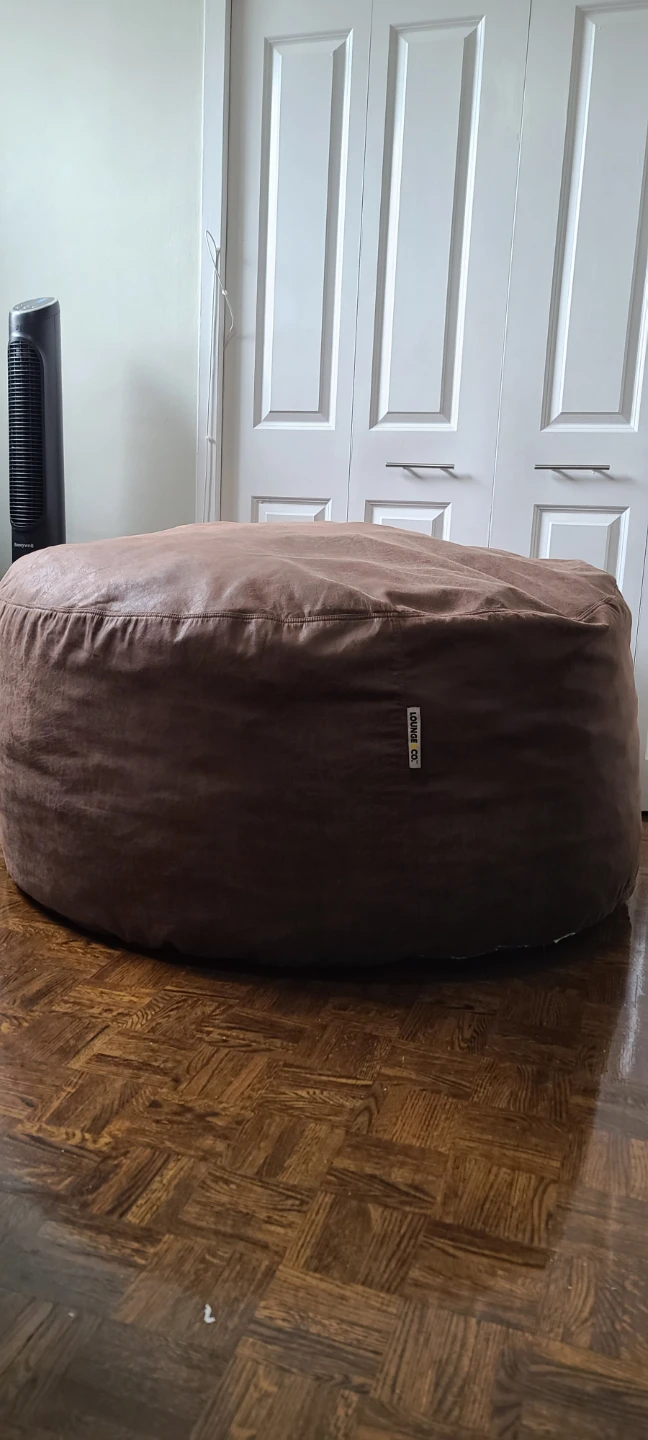 Lounge & Co. Faux Suede Jumbo Lounger,  Bean Bag Chair - photo 3