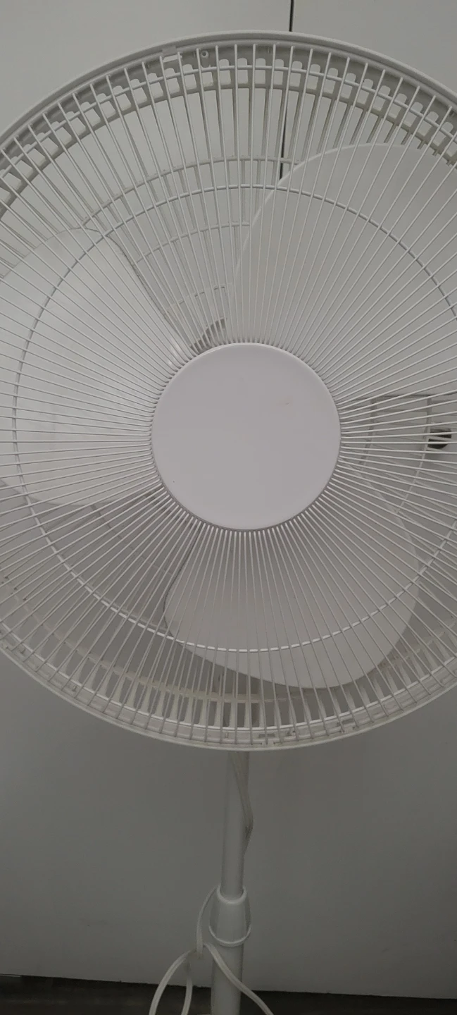 White Pedestal Fan - photo 3