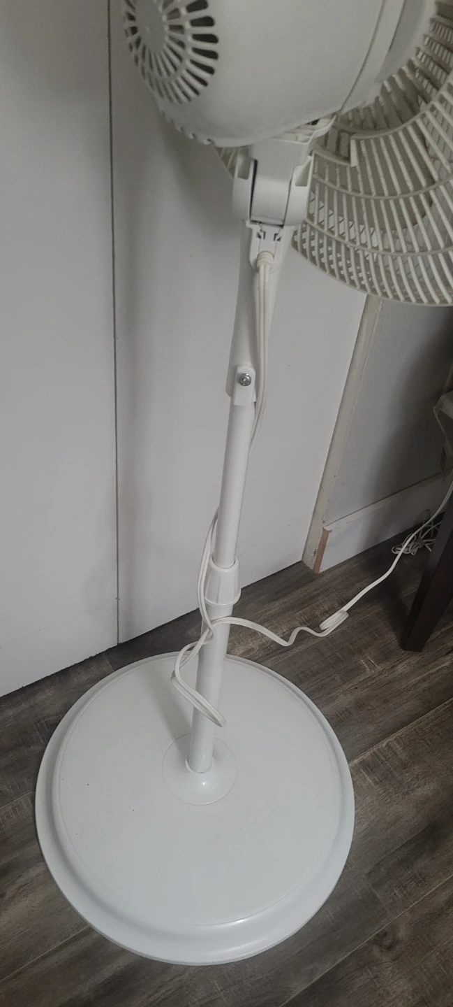 White Pedestal Fan - photo 4