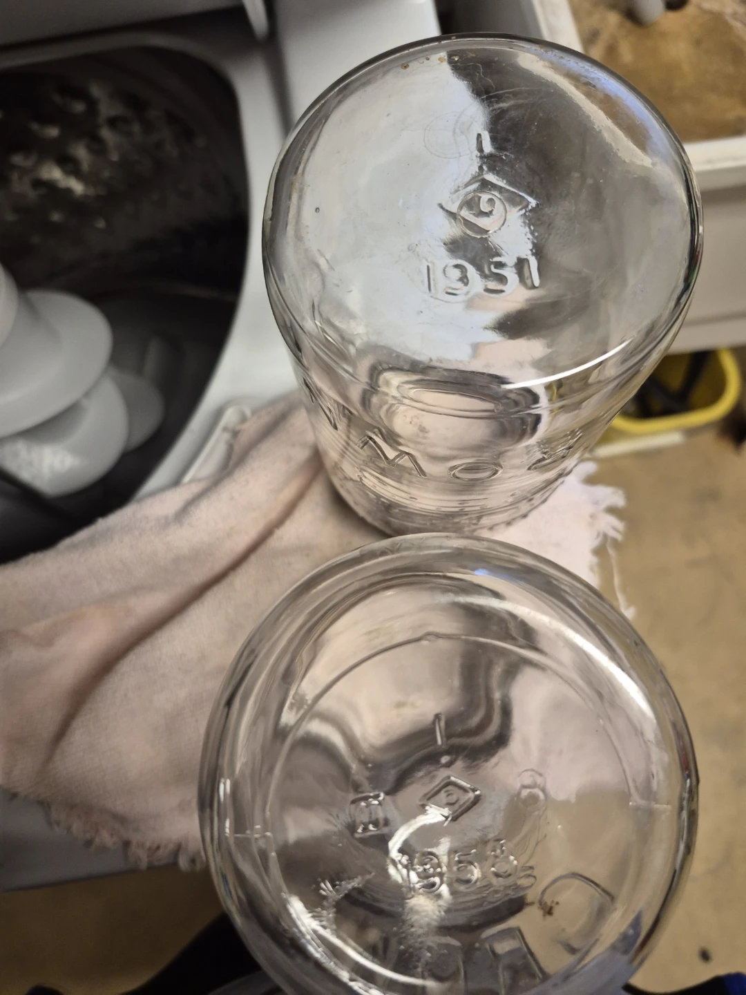 CROWN Mason Jar, litre size, with lids - photo 3