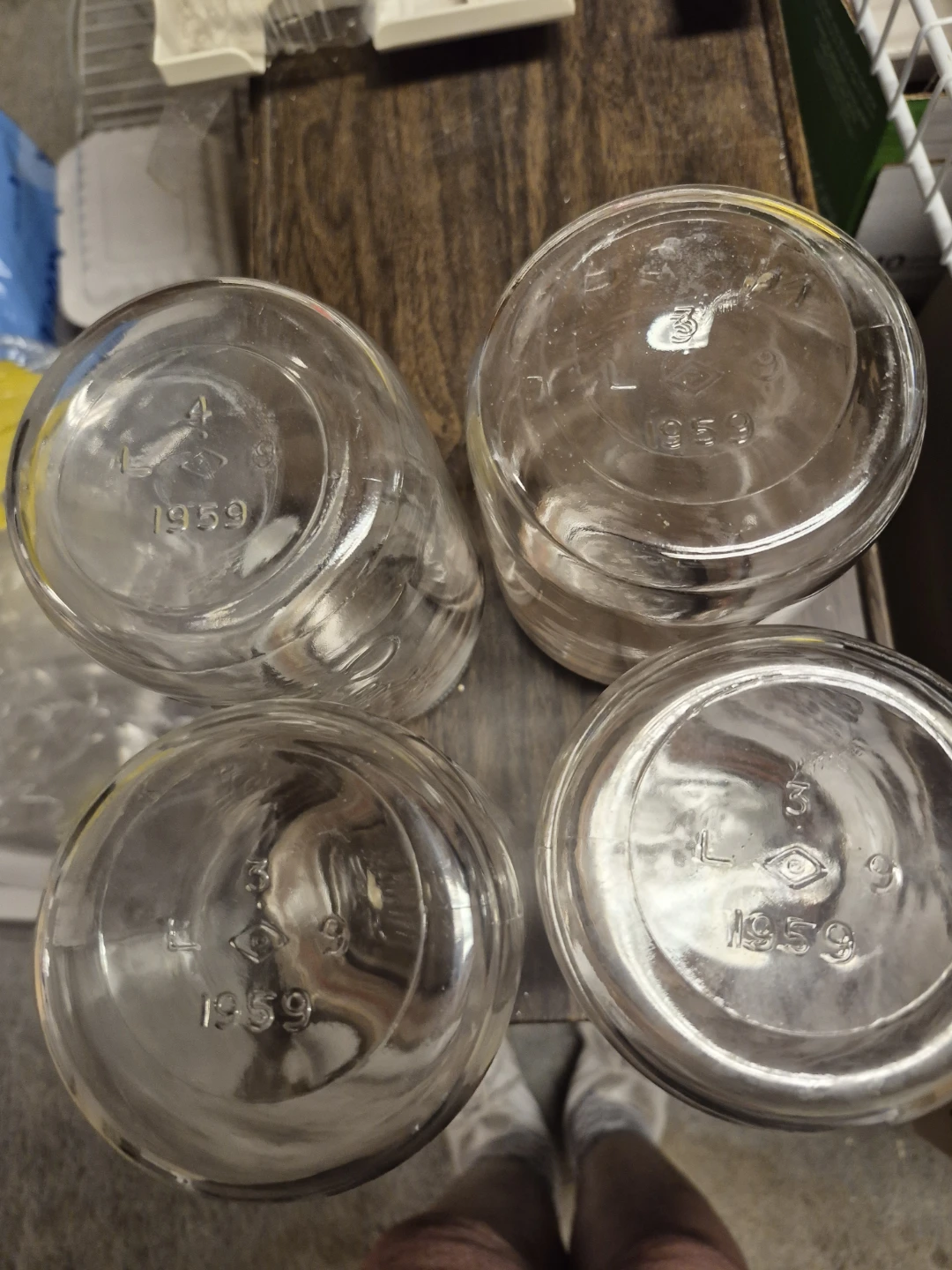 CROWN Mason Jar, litre size, with lids - photo 5