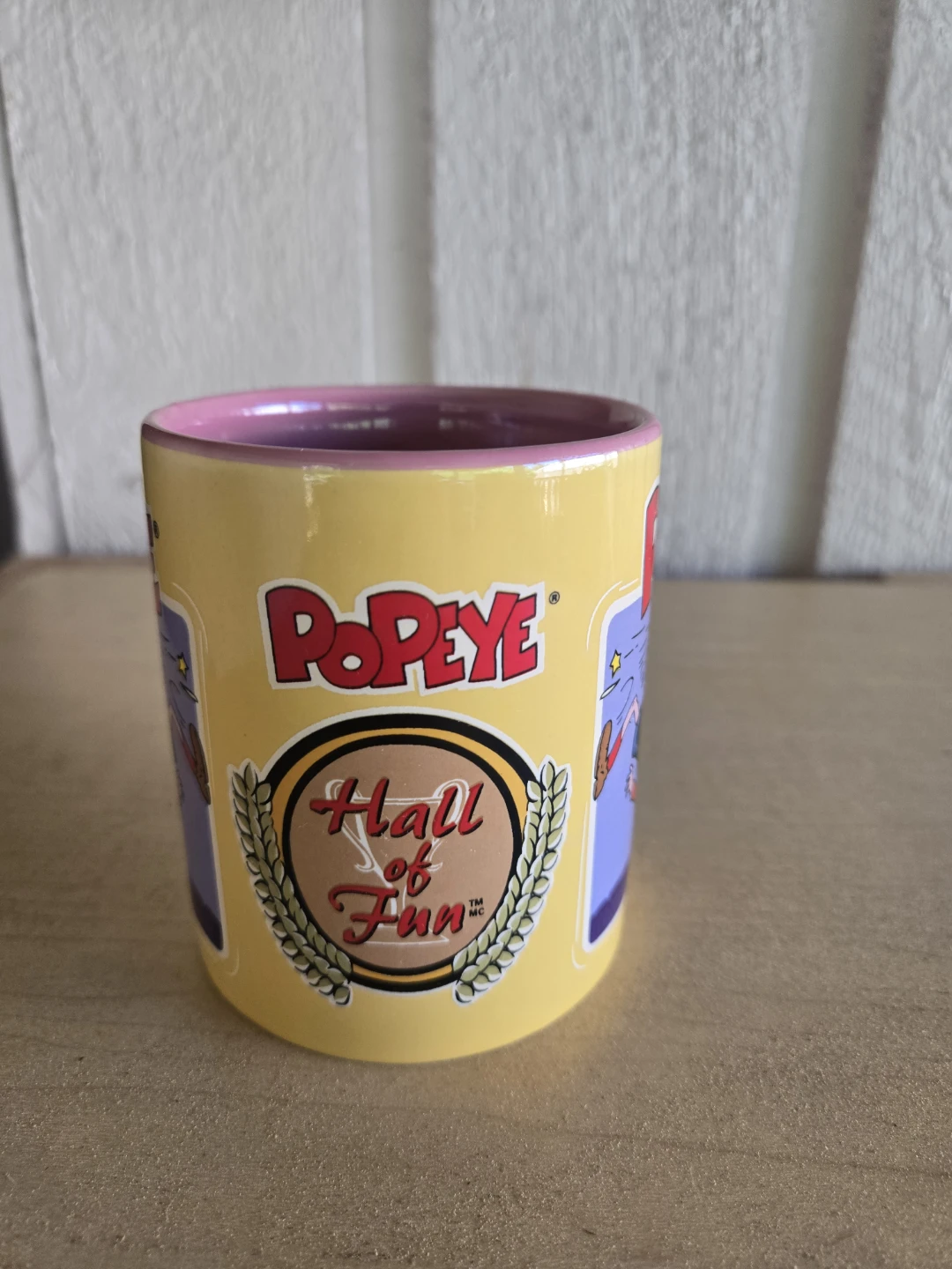 Popeye "Hall of Fun" Ceramic Mug - photo 2