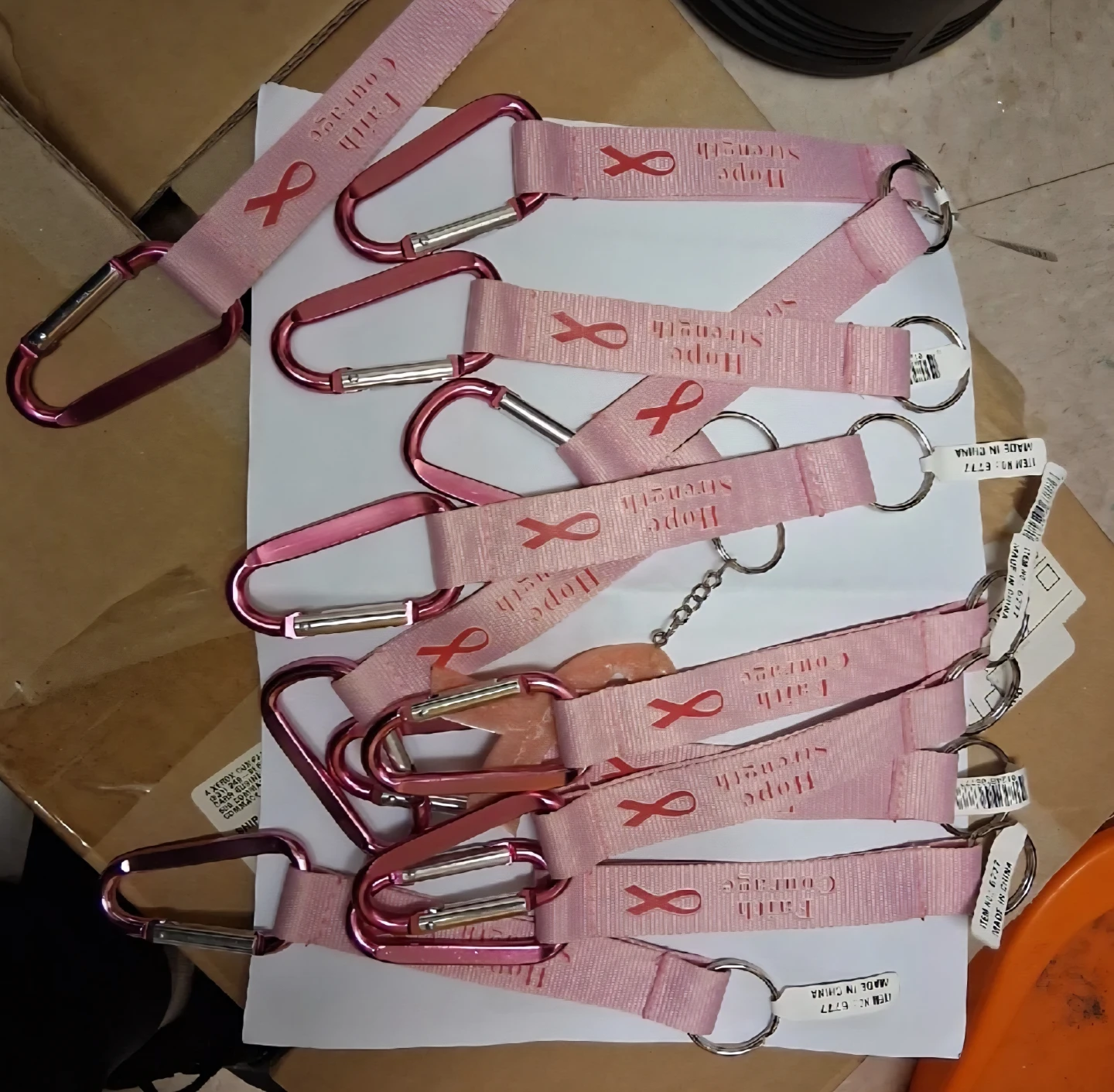 Breast Cancer Awareness Pink Ribbon Items - Lot - photo 5