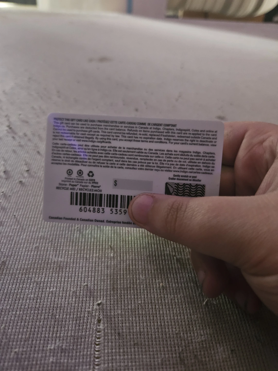 Chapters Indigo Birthday Gift Card
