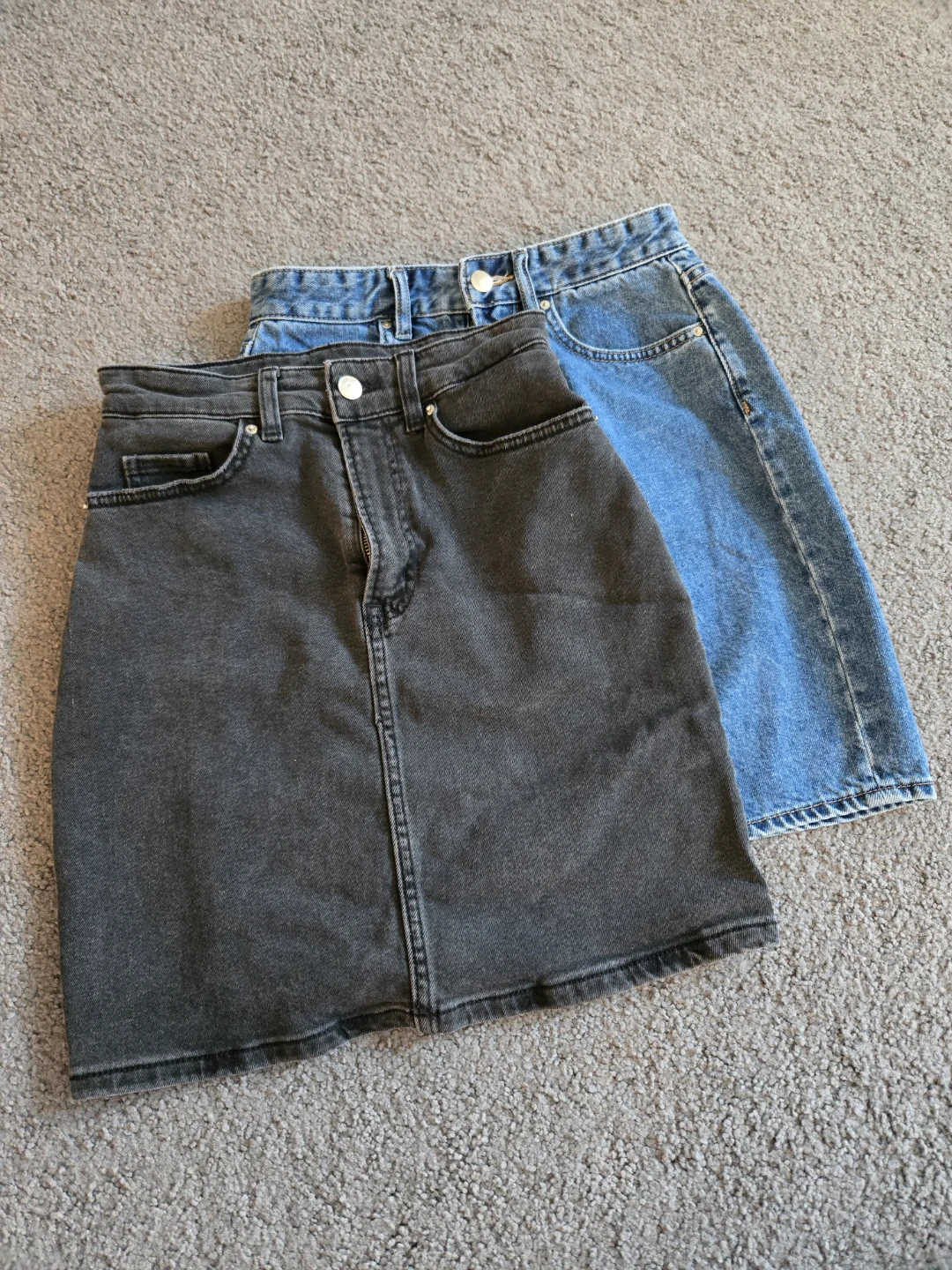 H&M denim skirts (size 2)