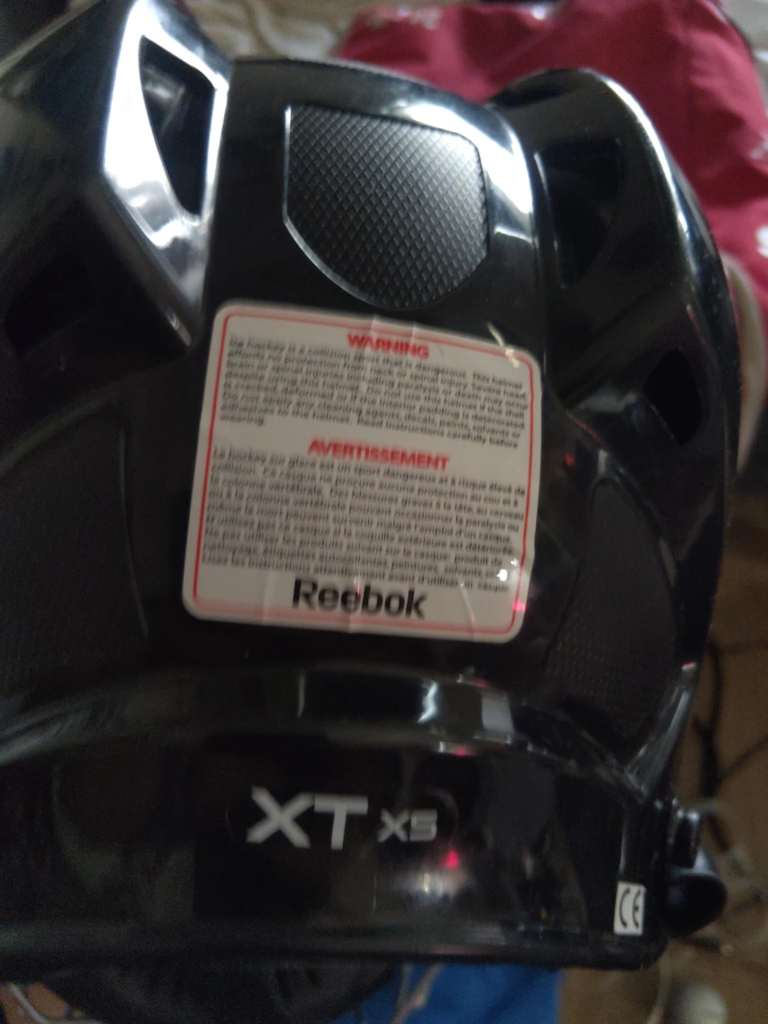 Reebok hokey helmet with cage - photo 2
