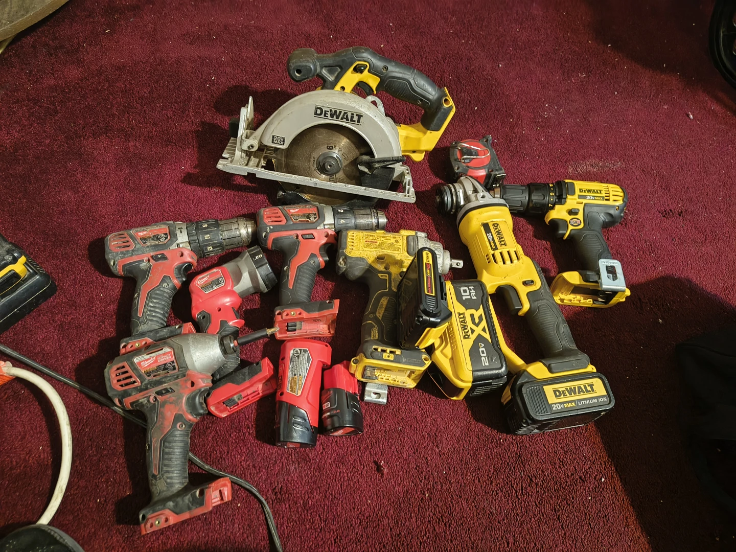 Assorted DeWalt, Milwaukee, and Hercules Power Tools - photo 5