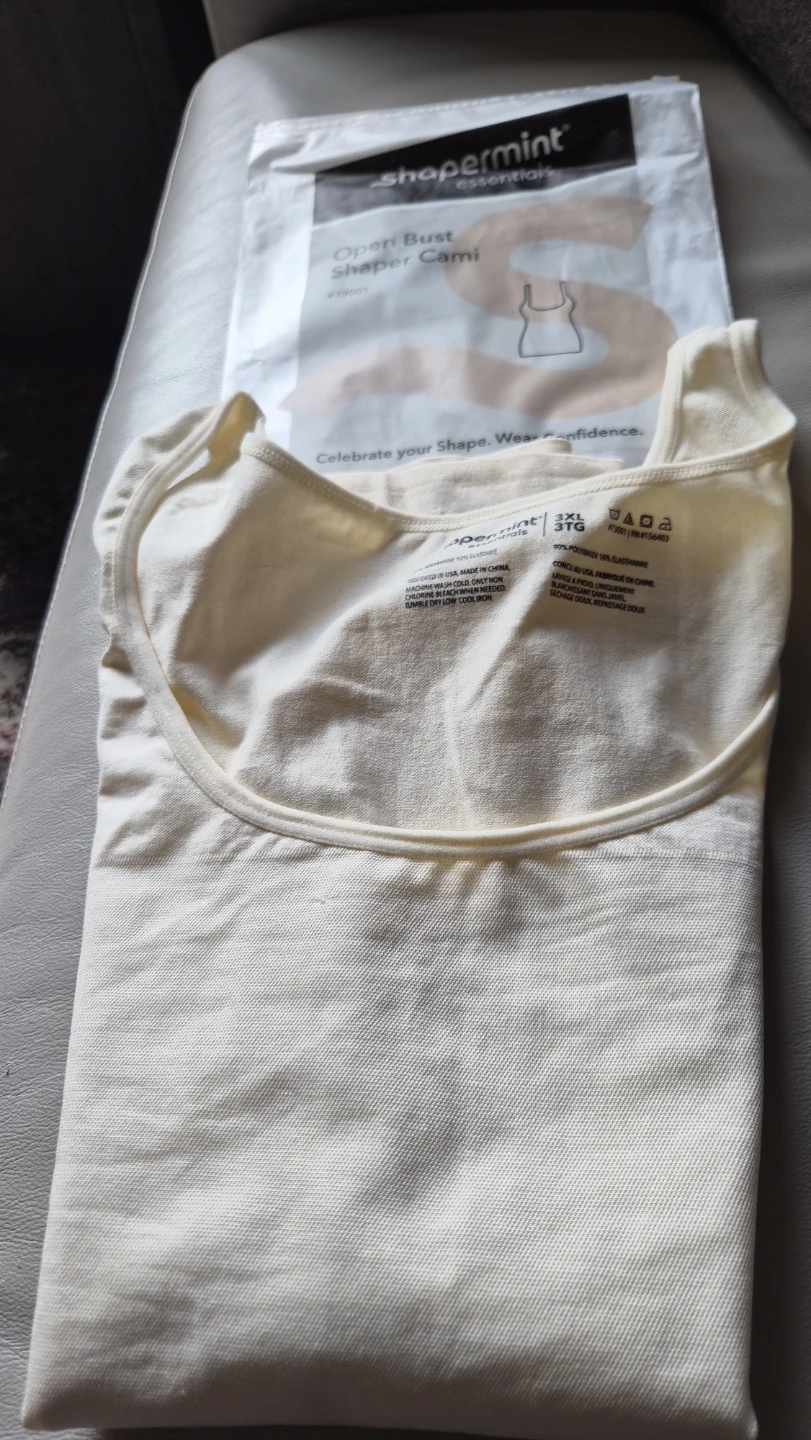 ShaperMint Open Bust Shaper Cami - 3XL