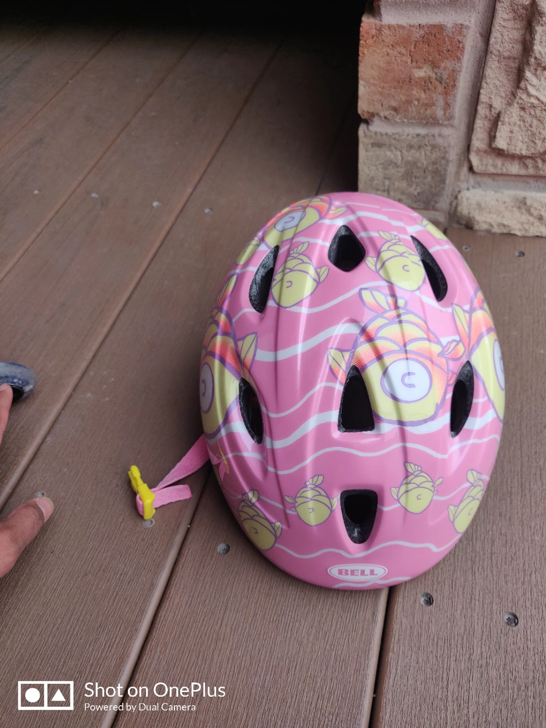 Bell Sprout Infant Bike Helmet - Pink Fish Design