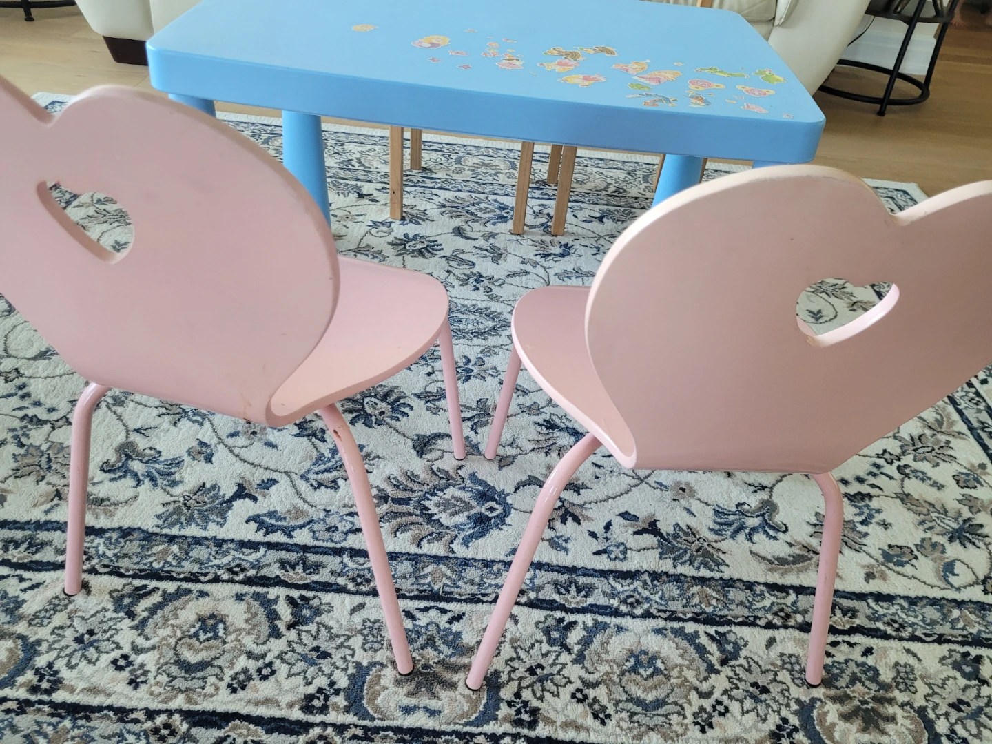 Children's Chairs and Table Set