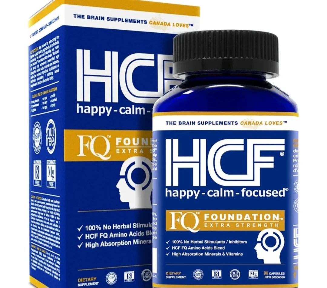 HCF Happy Calm Focused Foundation Extra Strength 90 Capsules