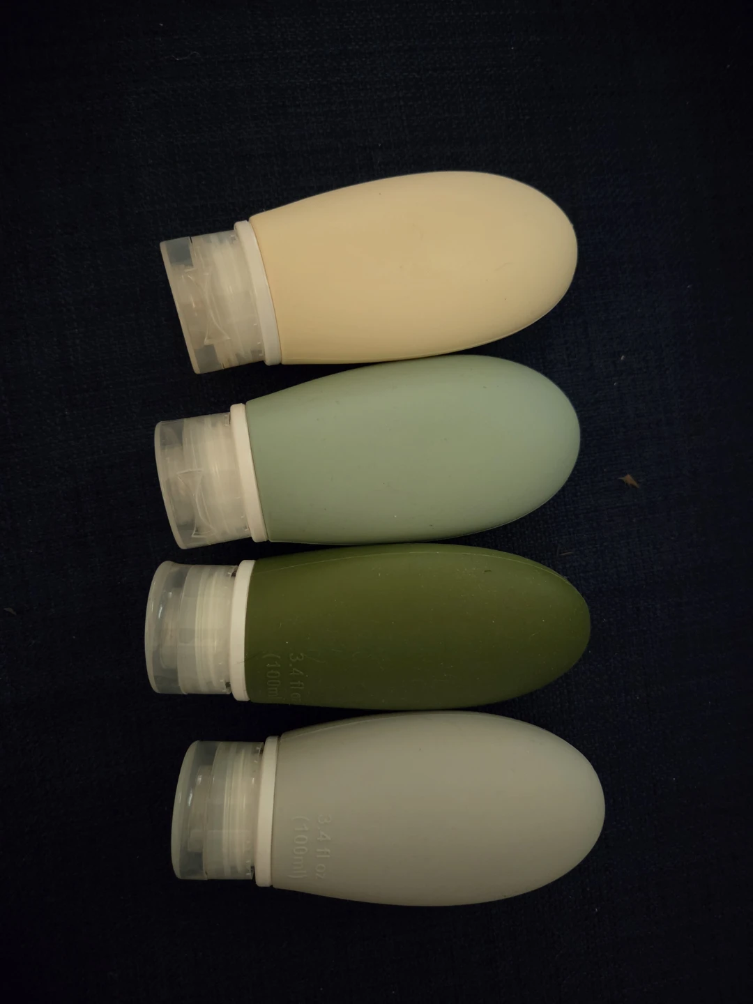 Set of 4 Travel Squeeze Bottles - 100ml - photo 2