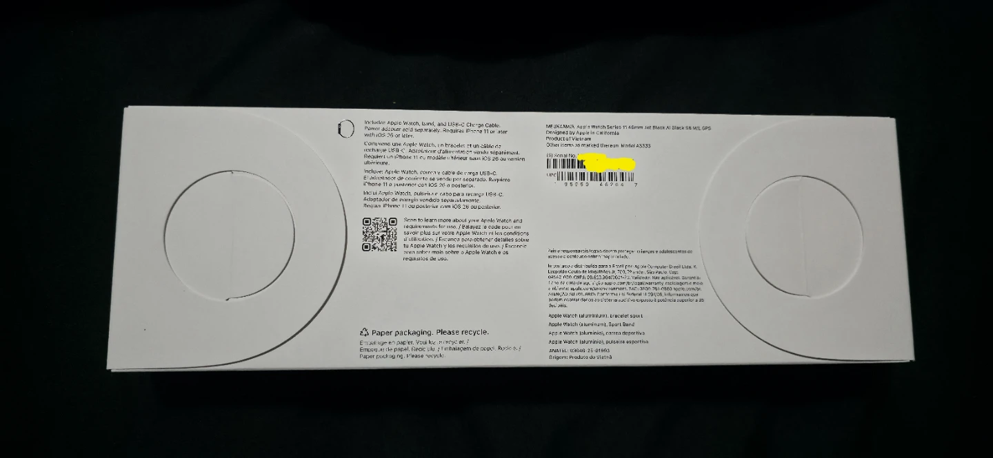 Apple Watch Series 11 GPS 46mm Jet Black Aluminum - photo 3