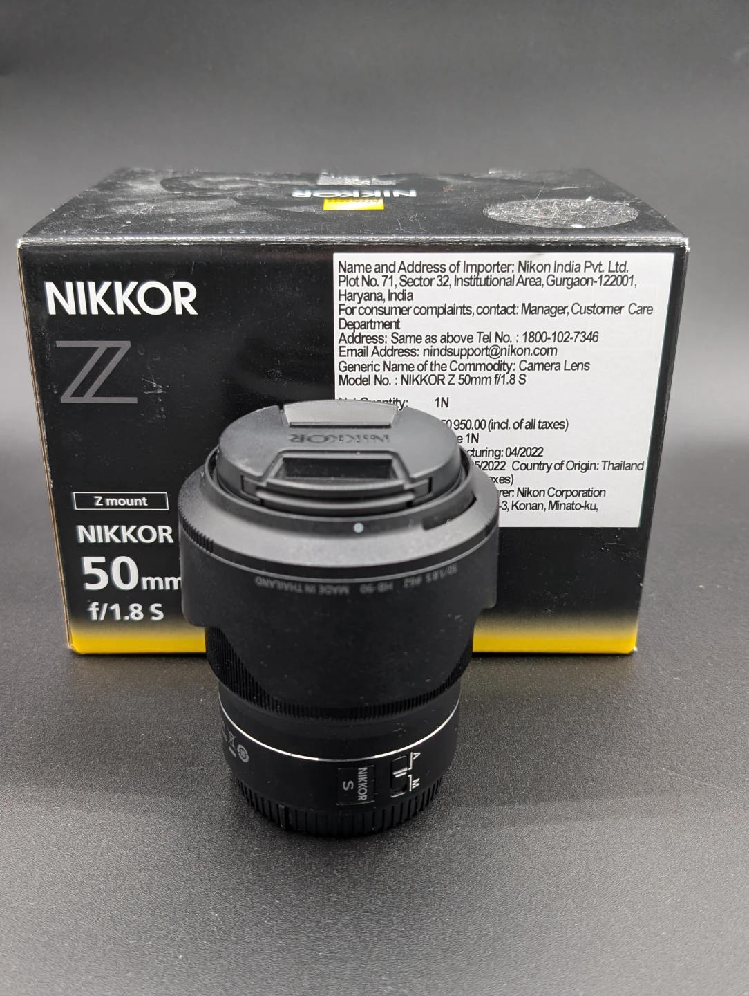 Nikon NIKKOR Z 50mm f/1.8 S Lens - photo 2