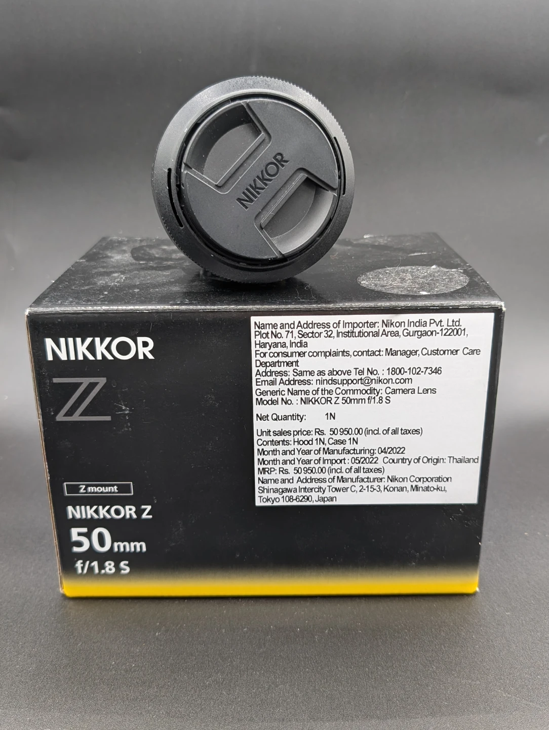 Nikon NIKKOR Z 50mm f/1.8 S Lens - photo 3