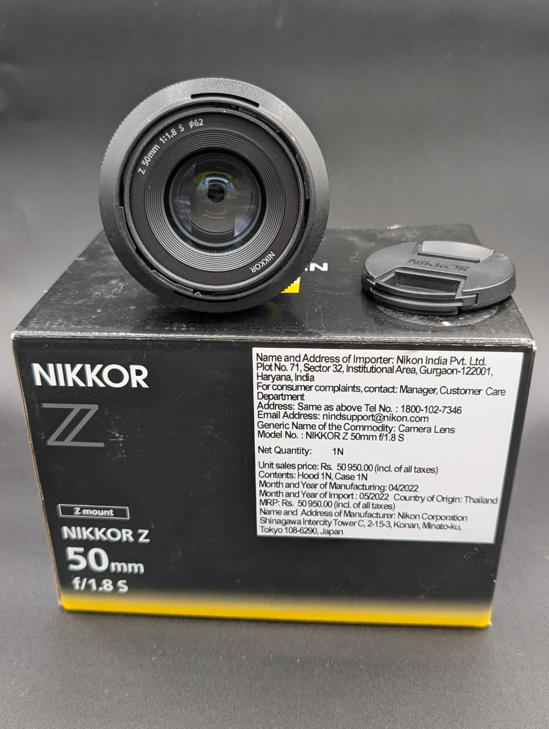 Nikon NIKKOR Z 50mm f/1.8 S Lens - photo 4