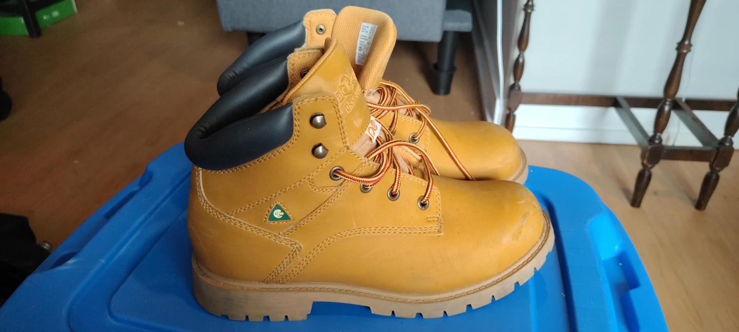 SAFE T STEP Work Boots - Size 12