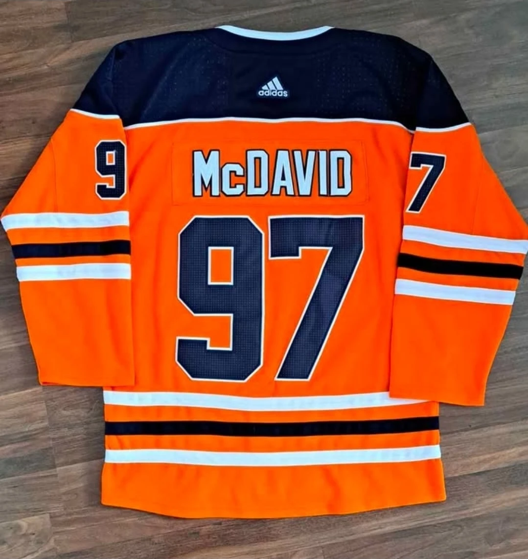 Oilers Home Jersey-#97 McDavid - photo 2