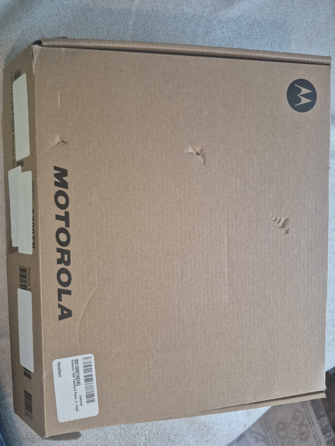 Motorola T200 Talkabout Two-Way Radios - Set of 3