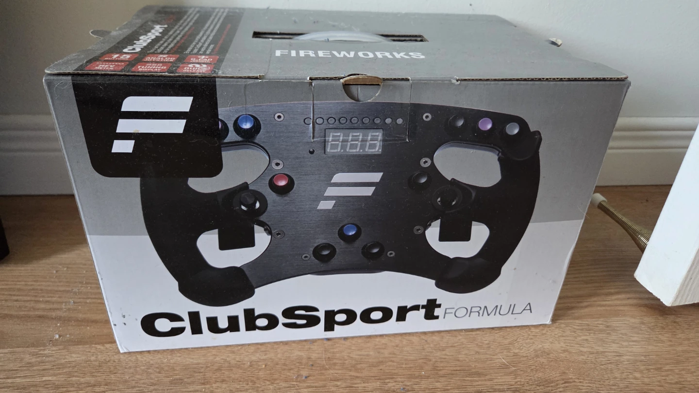 Fanatec Clubsport wheel