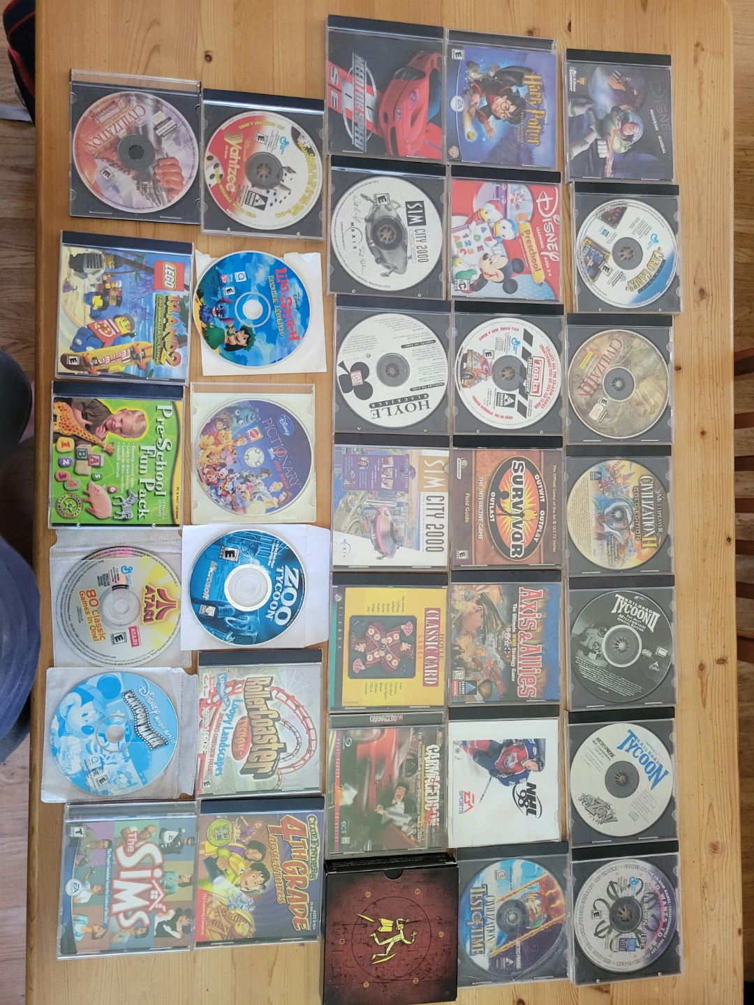Variety of Retro PC Games