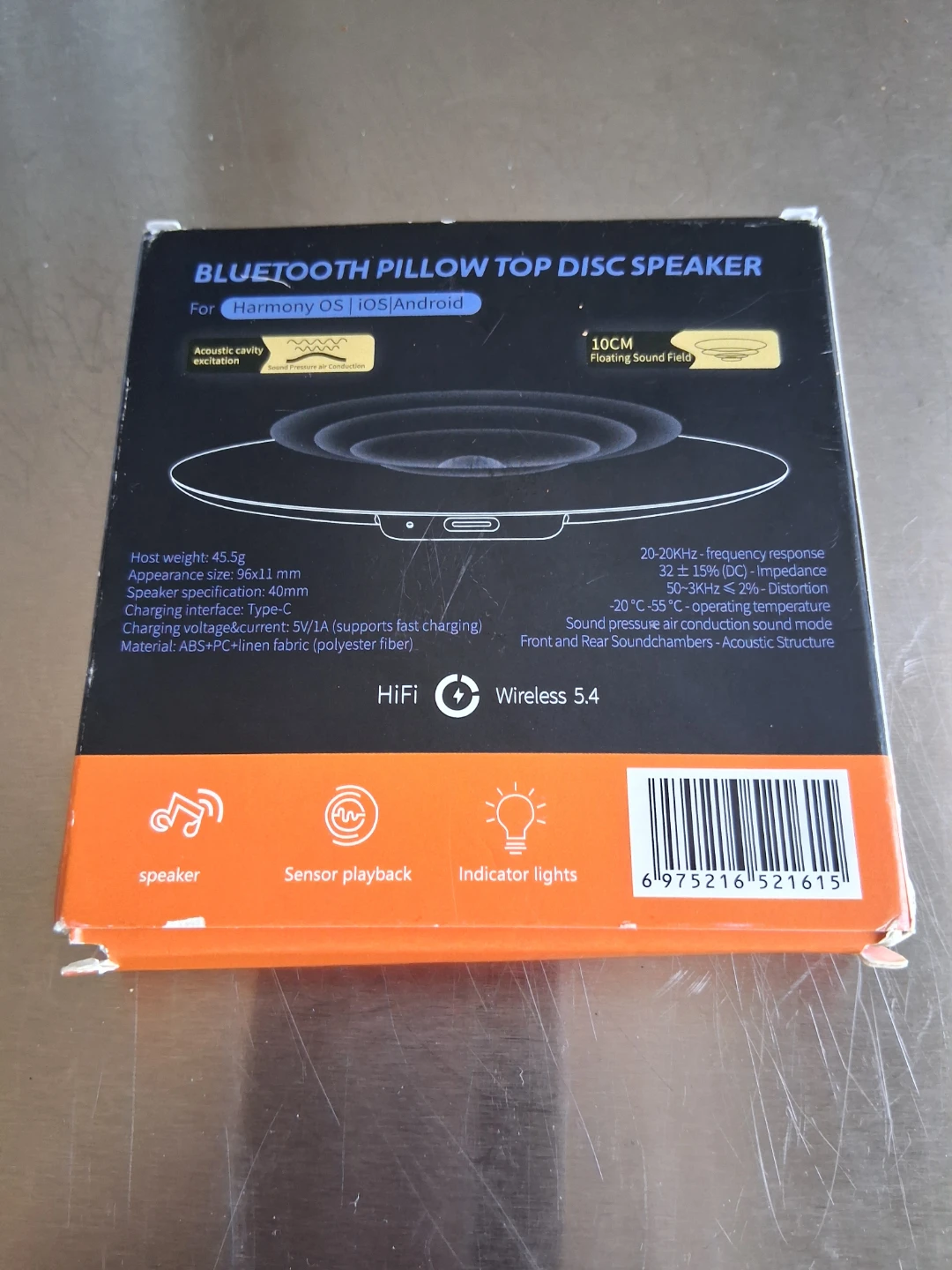 Bluetooth Pillow Top Disc Speaker - photo 3