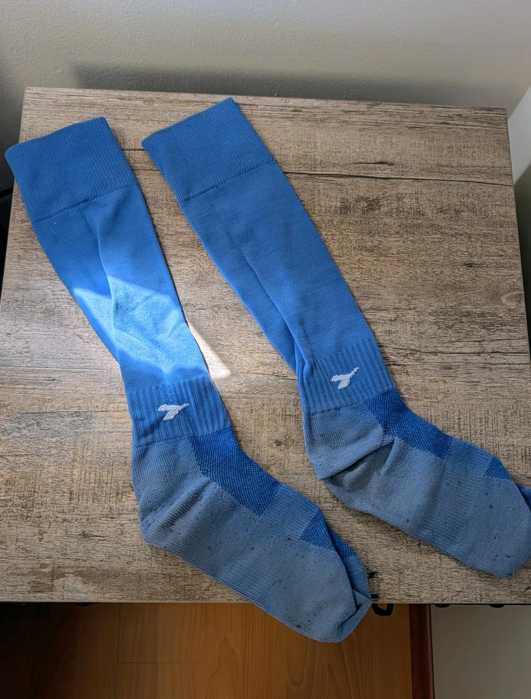Diadora Blue Soccer Socks