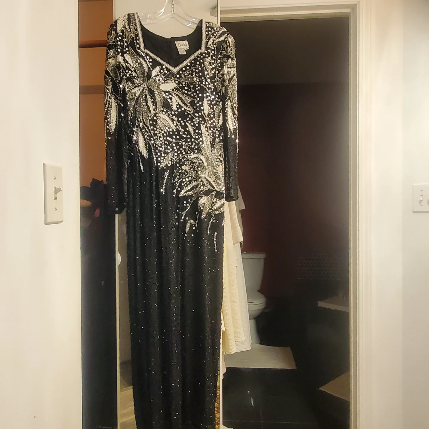 Zimble Beaded Sequin Formal Dress - photo 5