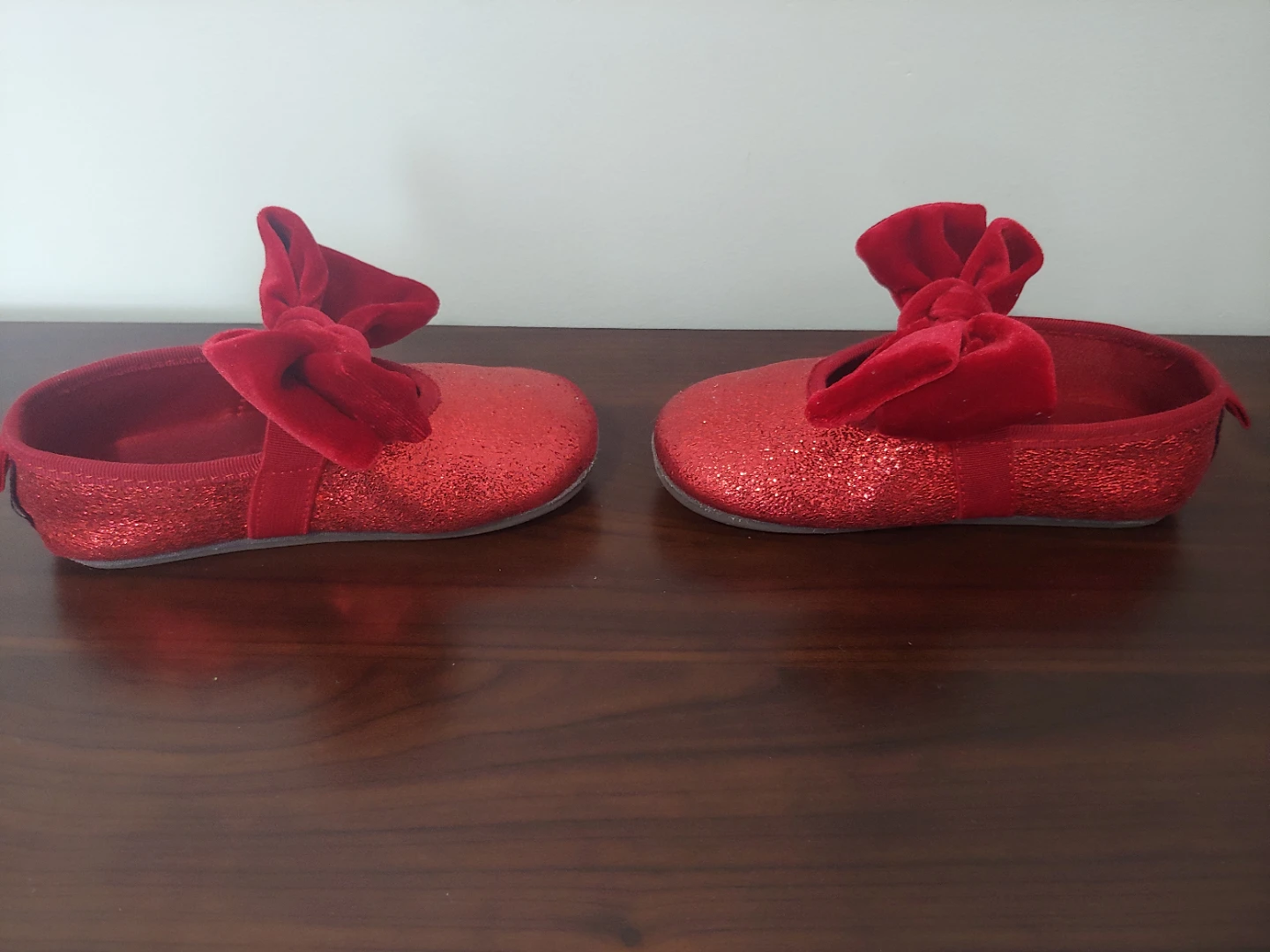 Red Glitter Bow Flats - toddler 23 - photo 3
